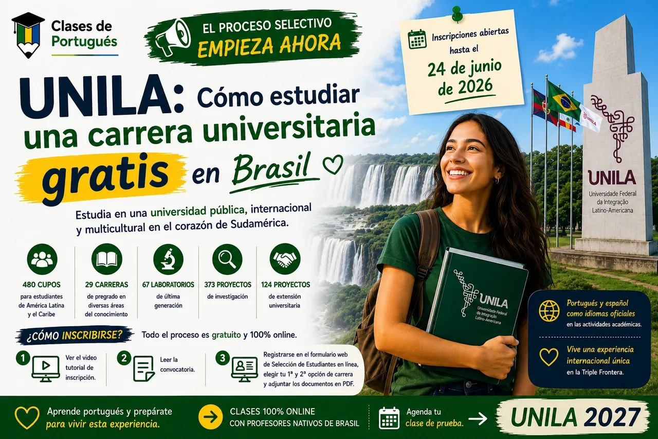 ¿Cómo estudiar una carrera universitaria gratis en Brasil? (2027)