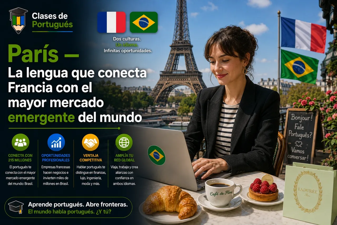 ¿Por qué el portugués conecta a Francia con el mercado de Brasil?