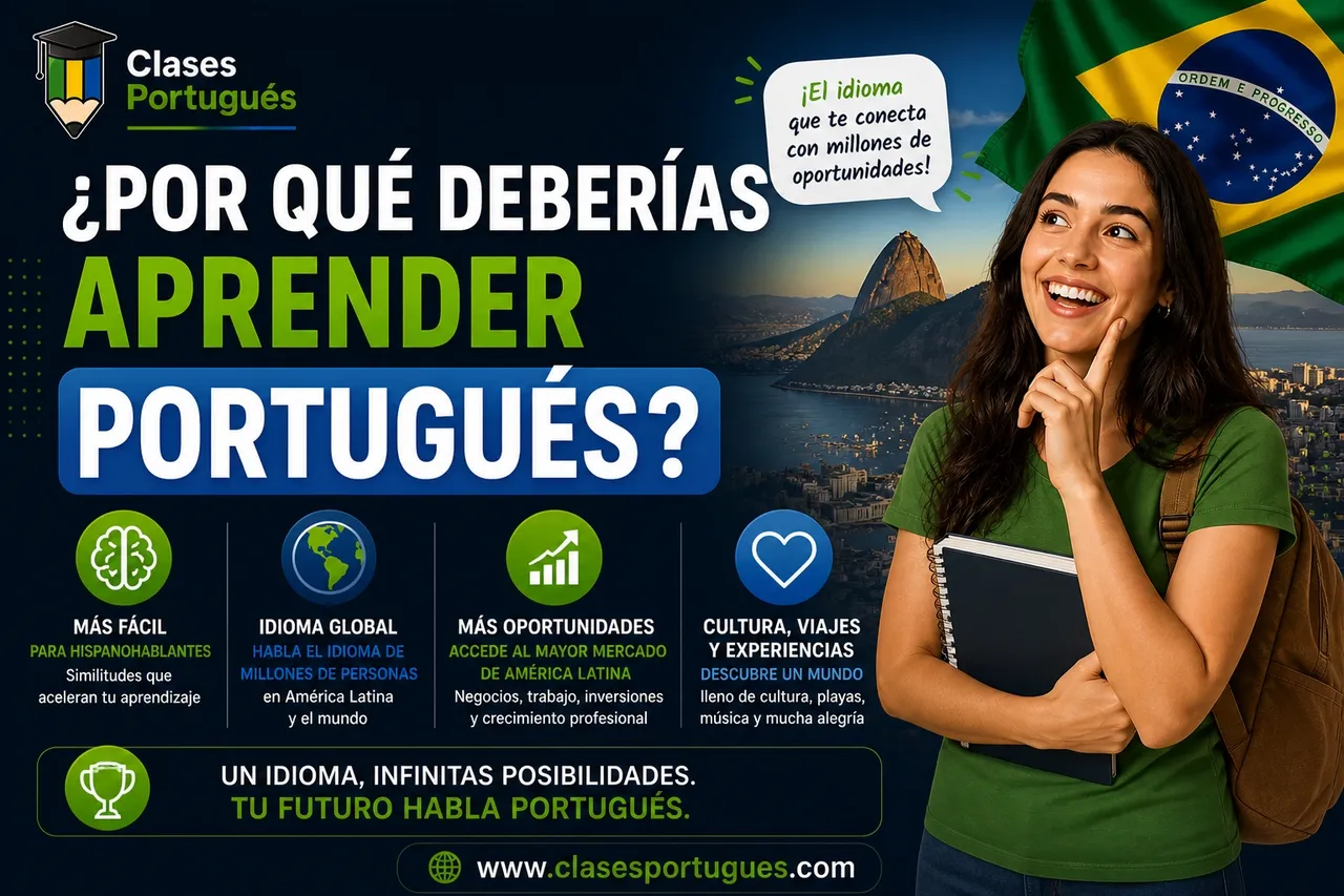 ¿Por qué deberías aprender portugués?