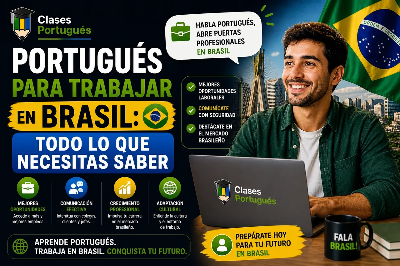 ¿Qué portugués necesitas para trabajar en Brasil?