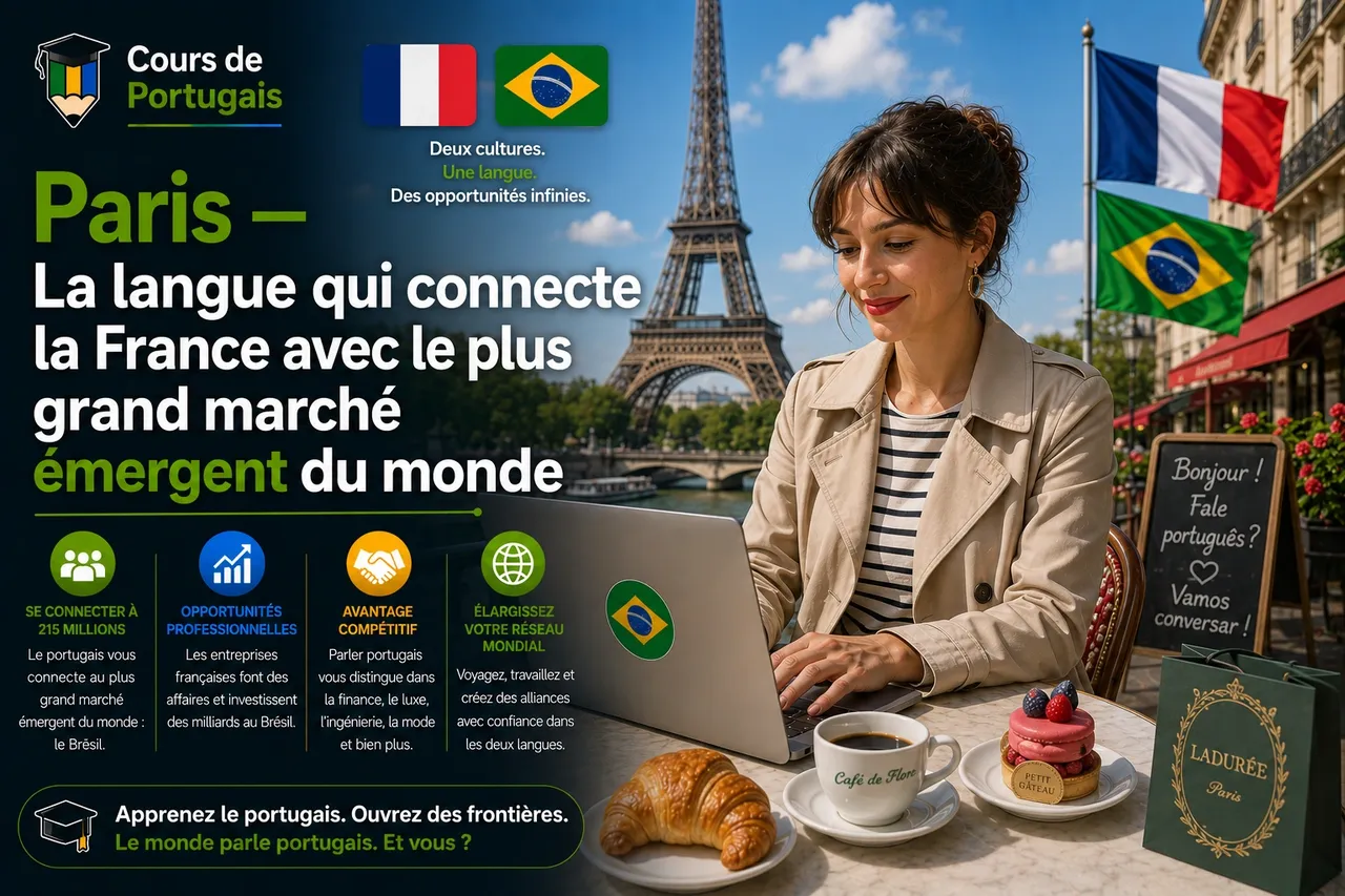 Pourquoi le portugais relie-t-il la France au marché brésilien ?